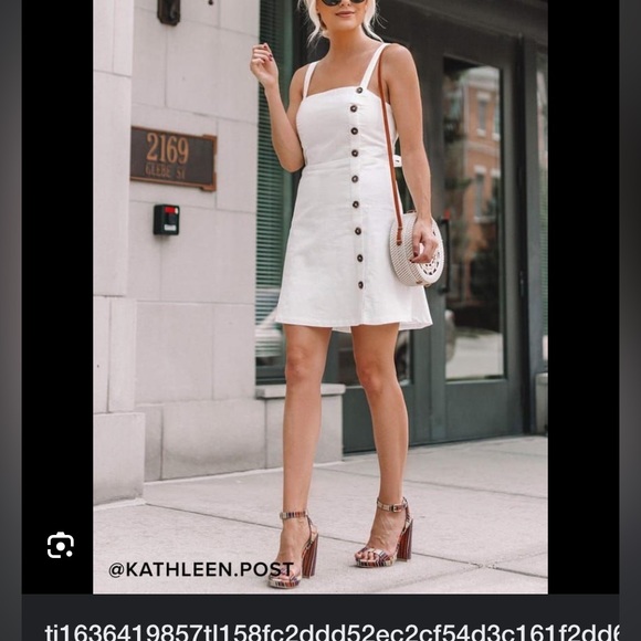 Lulus White Dress Size XL NWT - Picture 6 of 6